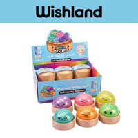 Glitter Edition Squishy Bun Ages 3+ Shimmering Bakery Novelty Squeeze Toy Gift For Kids by WISHLAND