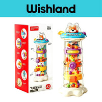 Flying Saucer Launch Tower Ages 18 Month+ Space Adventure Launching Game Gift For Kids by WISHLAND