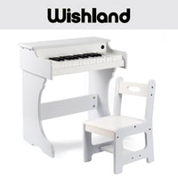 BABIBO Wooden Piano Ages 3+ Multifunctional Electronic Organ Pretend Toy Gift For Boys and Girls by WISHLAND