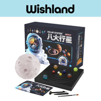 Solar System Marble Digging Ages 3+ Excavate 8 Planets Fun Learning Toy Gift For Kids by WISHLAND