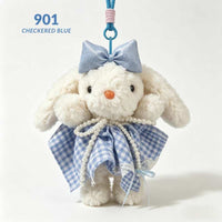 Kawaii Bunny Charm Ages 3+ Cute Animal Hanging Ornament Plush Gift For Kids by WISHLAND