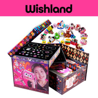 KICASI Jewelry Box Treasure with Handbag Ages 3+ Craft Kit Three Layer Box Gift For Girls by WISHLAND