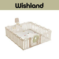 Tree Play Fence with Mat Interactive Playset Kids Activity Toy