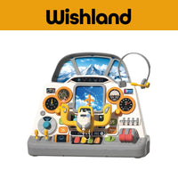 SOBEBEAR Aircraft Cockpit Ages 18 Months+ Simulation Pilot Role Play Gift For Kids by WISHLAND