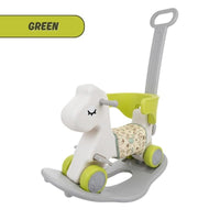 Musical Rocking Horse Ages 3+ Toddler Ride Toy Interactive Balance Activity Gift For Kids by WISHLAND