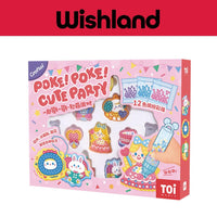 TOI Poke Poke Cute Party Ages 3+ Beads Placing Toy Keychaind DIY Gift For Kids by WISHLAND