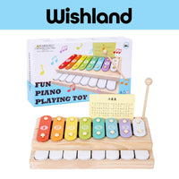 Fun Piano Playing Toy Ages 2+ Percussion Musical Toy Gift For Kids by WISHLAND