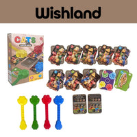 Cats Catch Mice Ages 3+ Fast Reaction Card and Paw Stick Game Gift For Kids by WISHLAND