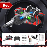 Thunder Charge Ages 14+ Aeroplane Drone with Lights Gift For Kids by WISHLAND