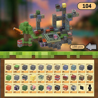 My Planet Minecraft Ages 3+ Magnetic Blocks Building Toy Gift For Kids by WISHLAND