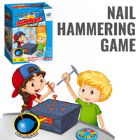 Nail Hammering Game Popping Balloon Tricky Board Game for Kids by WISHLAND