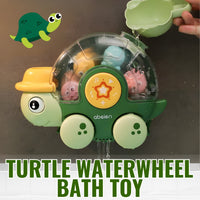 ABEIEN Turtle Interactive Waterwheel Bath Toy for Kids by WISHLAND