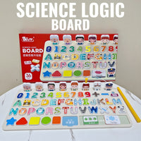 BAOLI Science Logic Educational Cognitive Wooden Board Toy for Kids by WISHLAND