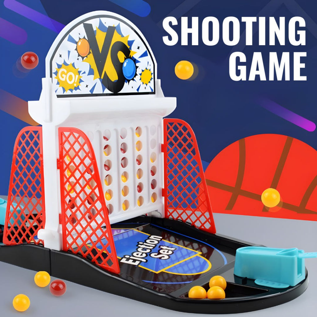 Shooting Contest Tabletop Basketball Shooting Board Game for Kids by W