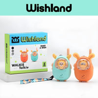 Fawn and Bunny Walkie Talkie Ages 3+ Transreceiver Long Distance Gift For Boys and Girls by WISLAND