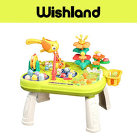 Farm Amusement Game Table Ages 6M+ Multifunctional Activity Board Gift For Kids by WISHLAND