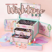 KIDDY COLOR Wishtime Box Jewellery Makeup Set for Kids by WISHLAND