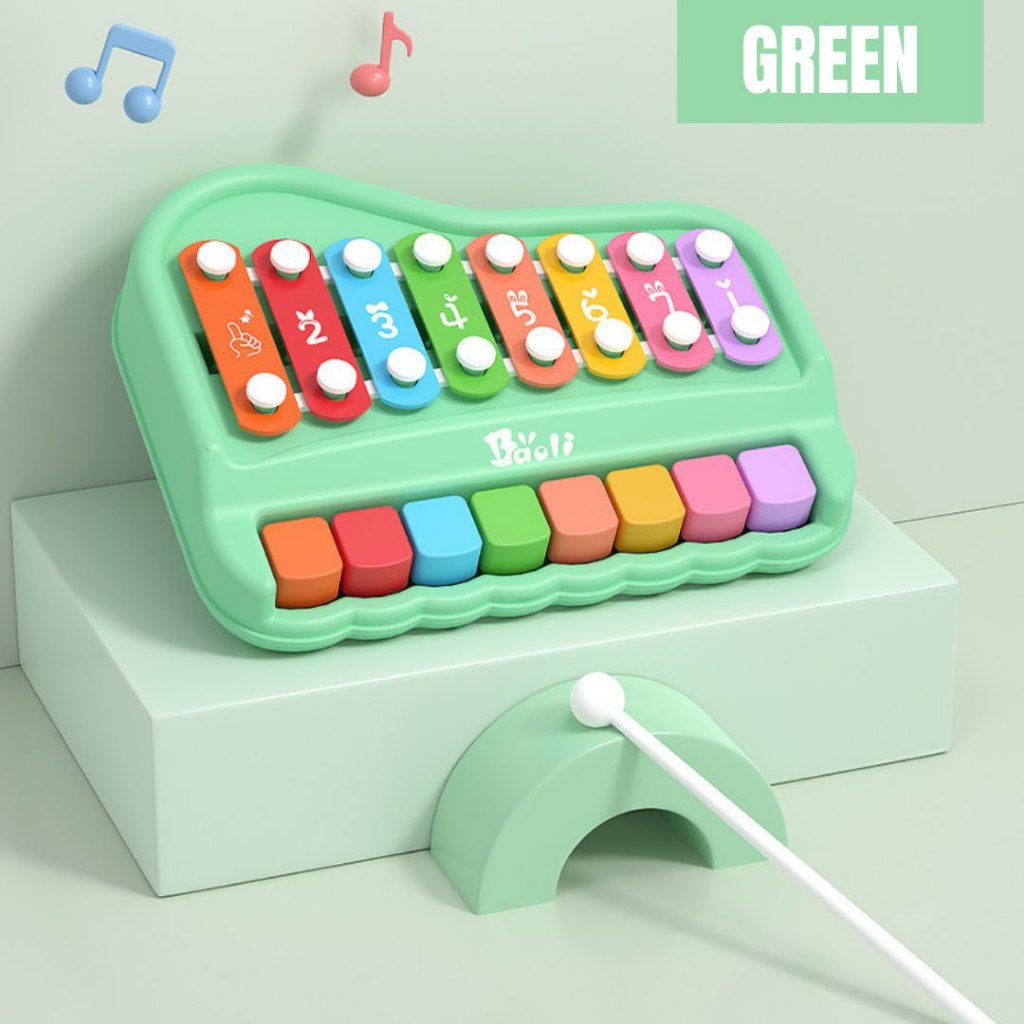 Jouet 3 Ans Jouet Musical Enfant Tambour Xylophone Bois - Instrument Montessori 3-5 Ans - Cadeau Éducatif Jeux Pour Enfants 1 An