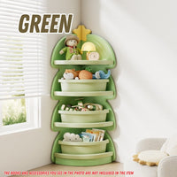 Christmas Tree Corner Storage with Bins Space Saver Organizer