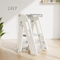 Learning Tower Adjustable Step Ladder Gift For Kids by WISHLAND