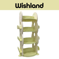 Tree Rotating Bookshelf Functioanal Home Organizer Space Saver