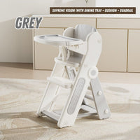Childhood High Chair Adjustable and Foldable Functional Gift For Kids by WISHLAND