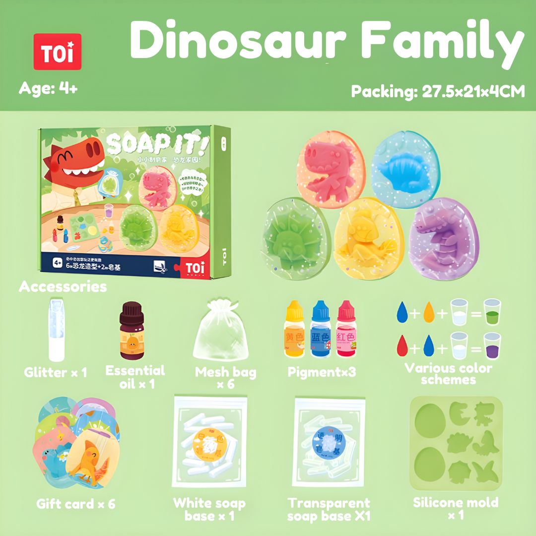 TOI Soap It Do It Yourself Kit Educational Craft for Kids Toys