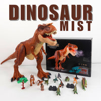 Mist Dinosaur Battery Operated 360 Degrees Rotatable for Kids by WISHLAND