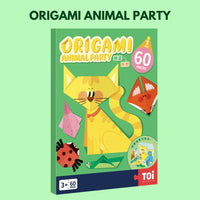 TOI Origami Paper Folding and Kirigami Paper Cutting 60pcs Craft Toy