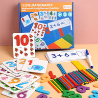 I Love Mathematics Educational Toy Mathematical Enlightenment Aids by WISHLAND