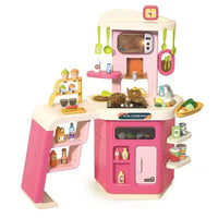 Western Kitchen Mist Spraying Kitchen Pretend Play Cooking Set by WISHLAND
