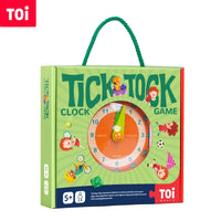 TOI Tick-Tock Clock Game Suitable For Age 5+ Time Management Educational Toy for Kids by WISHLAND