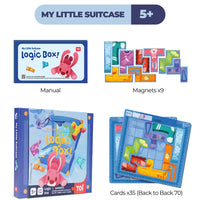 TOI Logic Box Board Game Suitable for Age 3+ Educational Toy Logical Thinking for Kids by WISHLAND