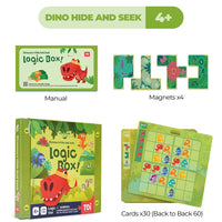 TOI Logic Box Board Game Suitable for Age 3+ Educational Toy Logical Thinking for Kids by WISHLAND