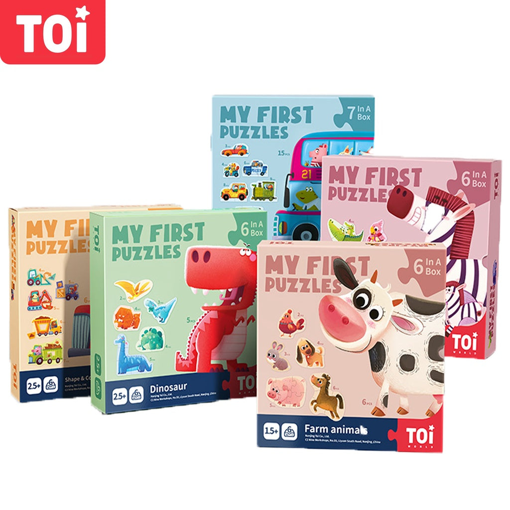 TOI My First Puzzle Suitable for Age 2+ Educational Toy for Kids