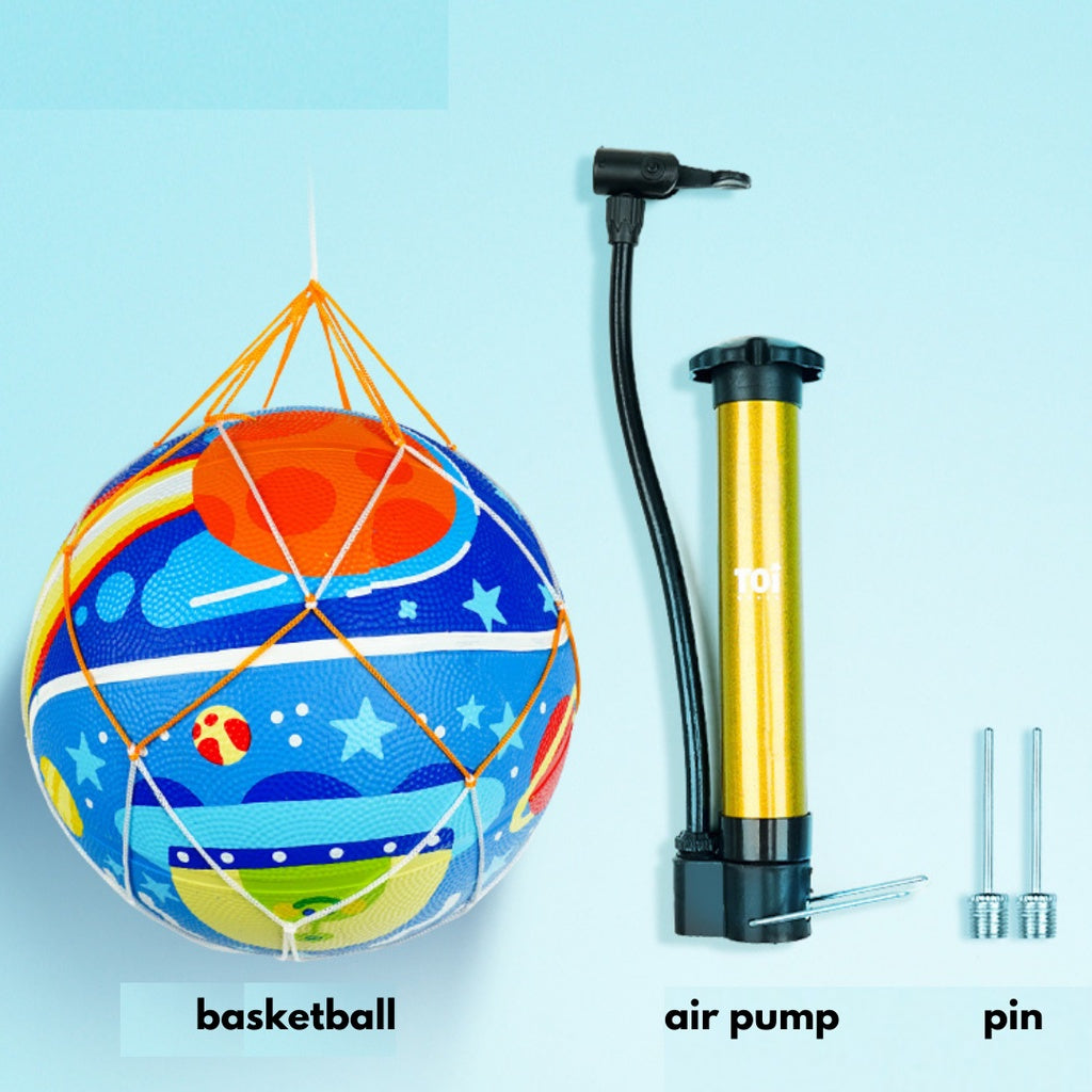 TOI Children Basketball Indoor and Outdoor Rubber Ball for Kids