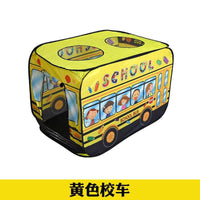 Vehicle Tent for Kids Ambulance School Bus Police Car Ice Cream Car by WISHLAND