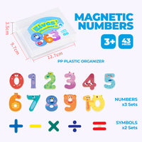 TOI Magnetic Numbers Magnetic Alphabets Educational Toy for Kids