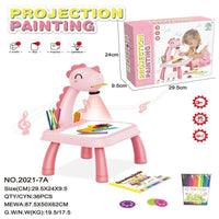 Projector Painting with 24 Drawings Educational Drawing Desk by WISHLAND