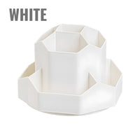 Multifunctional 9 Grid Storage and Rotatable Office Desk Organizer by WISHLAND