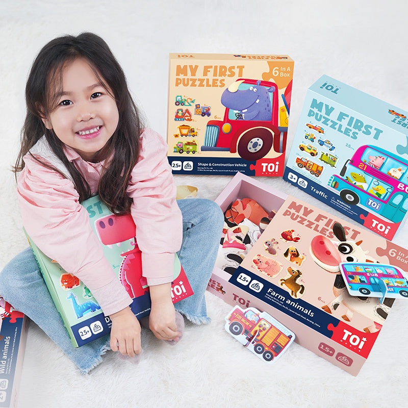 TOI My First Puzzle Suitable for Age 2+ Educational Toy for Kids