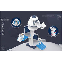 Rocket Space Ship Astronaut Play Set for Boys by WISHLAND