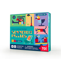 TOI Magnetic Shape Puzzle Tangram Geometric Puzzle Suitable for Age 3+ Educational Toy For Children