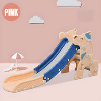 Cute Doggy Slide with Basketball Ring No Music for Kids Playground by WISHLAND