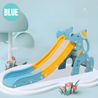 Cute Doggy Slide with Basketball Ring No Music for Kids Playground by WISHLAND