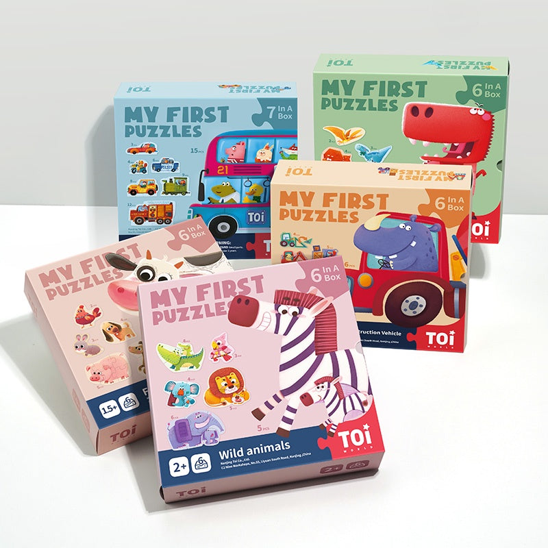 TOI My First Puzzle Suitable for Age 2+ Educational Toy for Kids