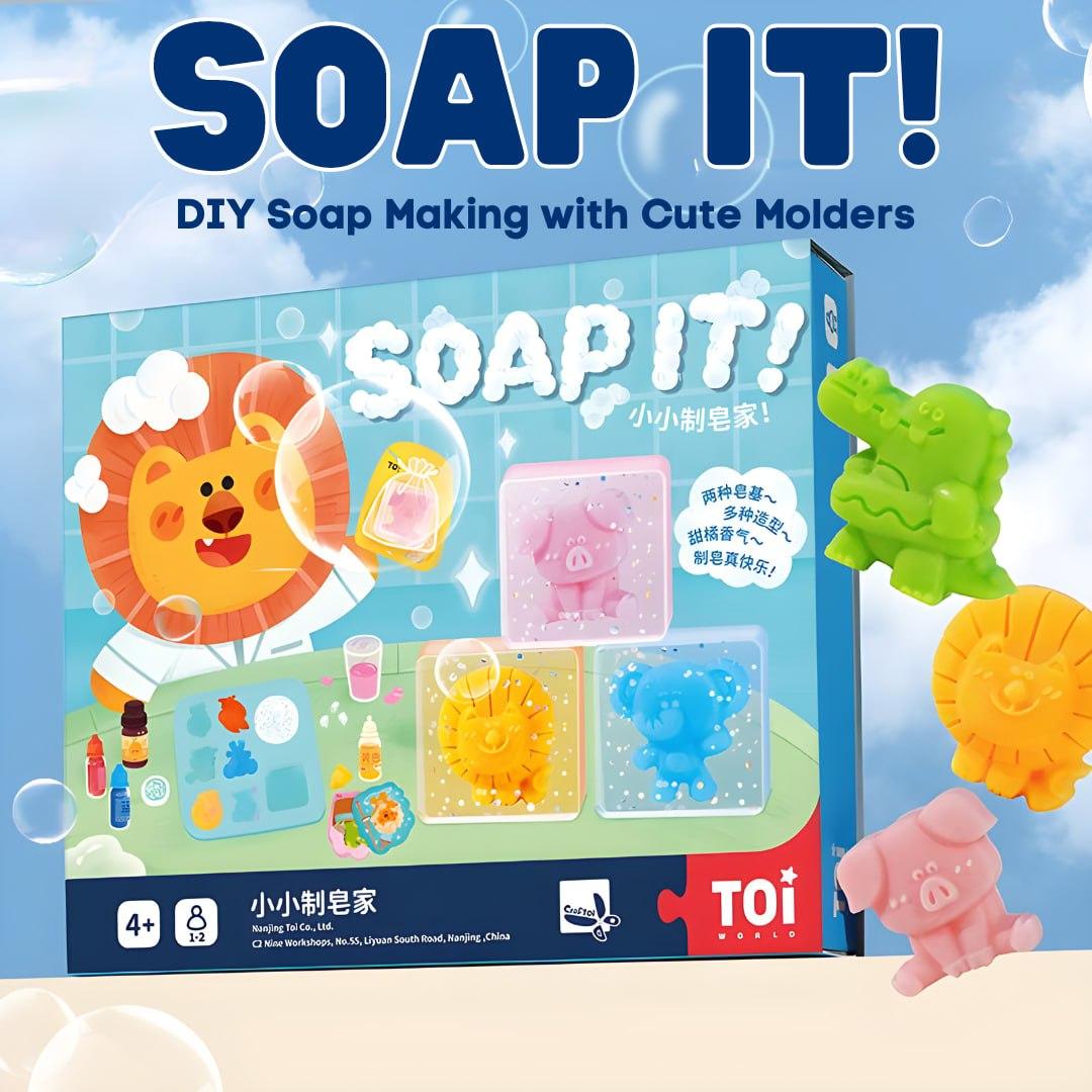 TOI Soap It Do It Yourself Kit Educational Craft for Kids Toys