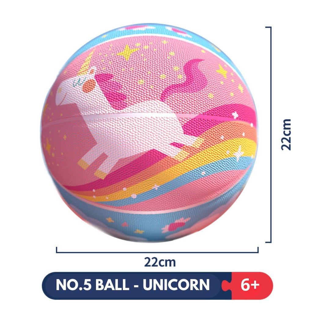 TOI Children Basketball Indoor and Outdoor Rubber Ball for Kids