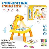 Projector Painting with 24 Drawings Educational Drawing Desk by WISHLAND