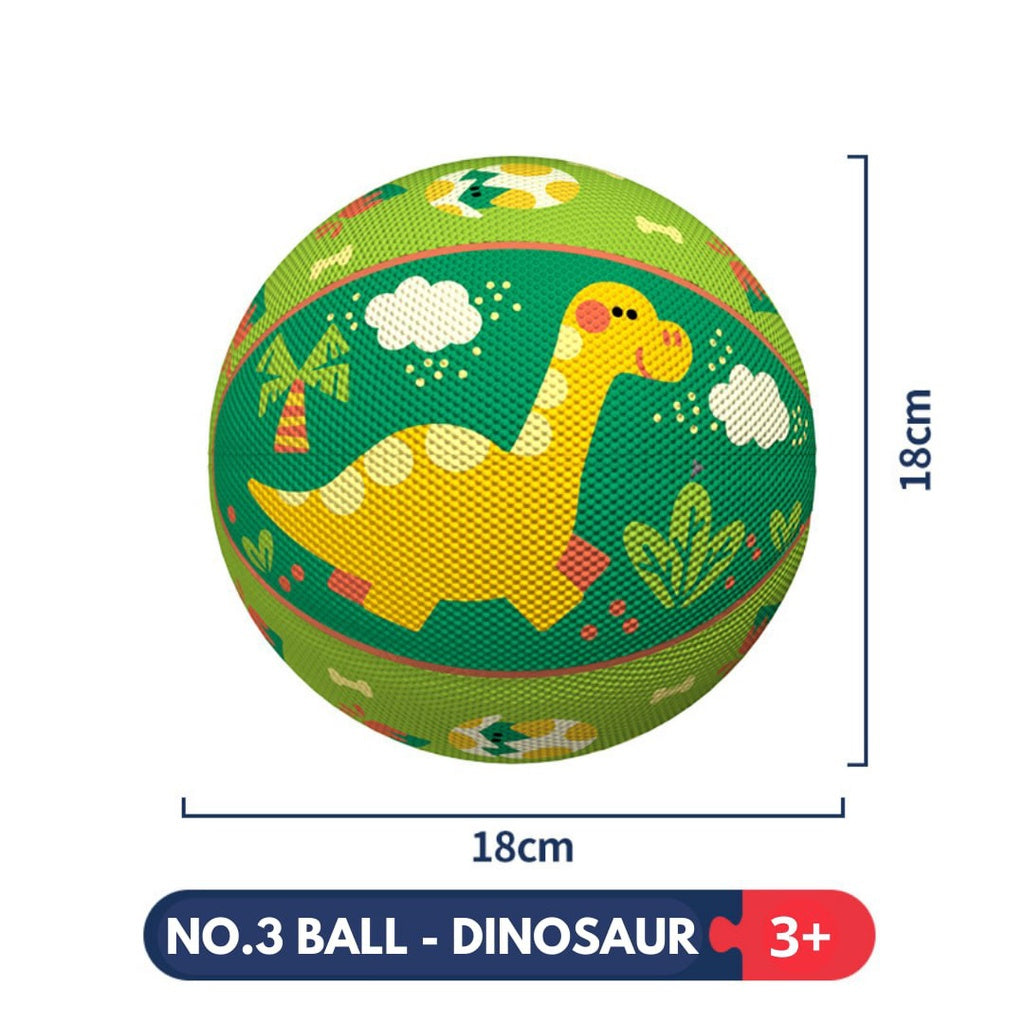 TOI Children Basketball Indoor and Outdoor Rubber Ball for Kids